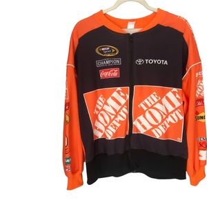 COPY - JC Fashion NASCAR Home Depot Lightweight Jacket Sz M